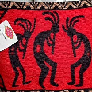 Kokopelli Stencil Cloth Shoulder Bag From El Passo Saddle Co.
